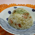 赤い電話's cooksnap of when they made 一人暮らしの簡単☆炊き込みアレンジ炒飯.