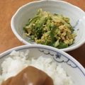 あずままろ's cooksnap of when they made 胡麻香る春キャベツとピーマンのしりしり風.
