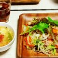 みきらら♡'s cooksnap of when they made レモンが香る♪エスニック風塩焼きそば.