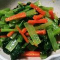 ともママ0120's cooksnap of when they made 小松菜で簡単・美味しいナムル。.