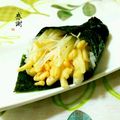 ♪珠香♪'s cooksnap of when they made 変わり手巻き寿司☆サクサク天かす.