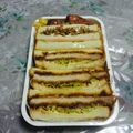 あこ♪あき's cooksnap of when they made 焼きそばトーストサンド.