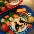健くんママ's cooksnap of when they made キャラ弁☆妖怪ウォッチ ブシニャン弁当♪.