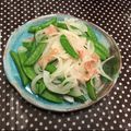 みきまる☆'s cooksnap of when they made スナップえんどうとベーコンの炒め物.