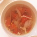 妻はベトナム人's cooksnap of when they made 簡単☆トマトスープ.