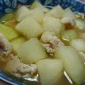 ぱの❁¨̮'s cooksnap of when they made 冬瓜と鶏肉の煮物.