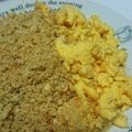 おおかなぼぅ's cooksnap of when they made おからそぼろの三色丼.
