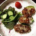 さの氏's cooksnap of when they made シャキシャキ蓮根入りピーマンの肉積め.