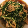 ntmm193's cooksnap of when they made 安価な鶏皮と水菜の簡単炒め.