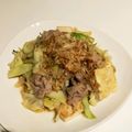 Ruri03's cooksnap of when they made キャベツと豆腐の炒め物.