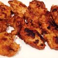 yasnao's cooksnap of when they made 節約♡鶏ひき肉で簡単からあげ.