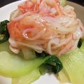 ♡しょこたん♡'s cooksnap of when they made 作り置き・チンゲン菜のカニカマあんかけ.