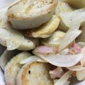 スオ＠修行中's cooksnap of when they made 里いもとベーコンのジャーマン風炒め♪.