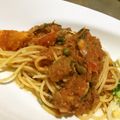 るかこゆき's cooksnap of when they made ◆ツナとほうれん草のトマトスパゲッティ◆.