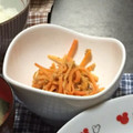 azu_azura's cooksnap of when they made 簡単♡人参とツナのマヨ炒め♡お弁当に♡.
