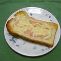 *ひろみ*'s cooksnap of when they made 朝食にぴったりマヨトースト！.