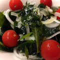 あずりょん's cooksnap of when they made 春色☆生わかめの下ごしらえと簡単な食べ方.