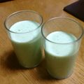 ☆こまっと☆'s cooksnap of when they made オレンジと小松菜のヨーグルトスムージー.