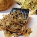 クックDAD's cooksnap of when they made 塩鯖のレモンオニオンソース.