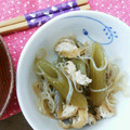 nagatodo's cooksnap of when they made ふきと揚げの炒め物.