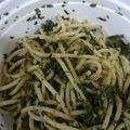 まーほー's cooksnap of when they made しそとピーナツで!!　ジェノベーゼソース.