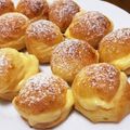 ぽて郎's cooksnap of when they made プチシュークリーム.