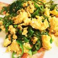 ☆ＩＰ☆'s cooksnap of when they made 【簡単】青椒炒蛋（ピーマン卵）【賄い】.