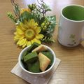 mamegoroo's cooksnap of when they made 一度に作る☆抹茶&バニラクッキー.