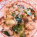 itushiki's cooksnap of when they made 焼肉レタスチャーハン.