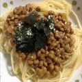 am05's cooksnap of when they made 10分で完成★納豆パスタ.