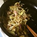 クックNMU2C1☆'s cooksnap of when they made パパッと1品！茄子としめじのポン酢いため.