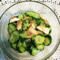 かにこ♪'s cooksnap of when they made きゅうりとエリンギの梅ぽん酢和え.