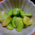 ラブリークッキー's cooksnap of when they made そらまめの素揚げ.