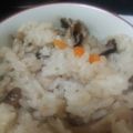 月兎☆'s cooksnap of when they made しっかり味の！きのこ×3炊き込みご飯＊.