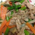 クックE662AA☆'s cooksnap of when they made アスパラガスと豚肉の味噌炒め.