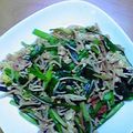 わらいおん's cooksnap of when they made 超簡単っ！！☆ニラ玉ベーコン炒め.