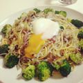 チョミ蔵's cooksnap of when they made 俺の、しば漬けとしらすのペペロンチーノ.