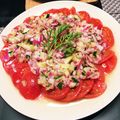 Risaru777's cooksnap of when they made トマトとナスのイタリアンマリネサラダ.