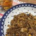 サヤ：−）'s cooksnap of when they made ツナとオクラのカレーチャーハン☆.