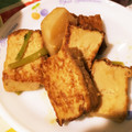 cork's cooksnap of when they made ☆小松菜と厚揚げの宝蔵寺味噌炒め☆.