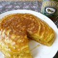 さやまめ☆'s cooksnap of when they made 栄養満点☆かぼちゃのホットケーキ.