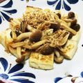 YUKIKI☆'s cooksnap of when they made どっさり！きのこの豆腐ステーキ♡.