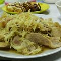 terakooo's cooksnap of when they made 豚肉ともやしのポン酢炒め.