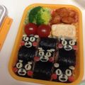 クックKFIH9V☆'s cooksnap of when they made 簡単♪可愛い♪キャラ弁当☆くまモン大集合.