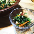 hiromi605's cooksnap of when they made 春菊とリンゴのくるみ和え.