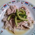 ゆーきchan's cooksnap of when they made ゴーヤのサワー漬け☆豚しゃぶサラダ.