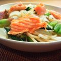 なにぬねにょろん's cooksnap of when they made 簡単&時短☆鮭バターのパスタ.