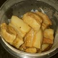 じう630's cooksnap of when they made 超簡単すぎる!!!炊飯器で作る豚の角煮.