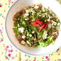 ふたごゆき's cooksnap of when they made ☆お姉ちゃんのズボラお好み焼き風丼 ☆.