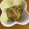 naaaoooco's cooksnap of when they made 離乳食に♡ひじき•きな粉パンケーキ.